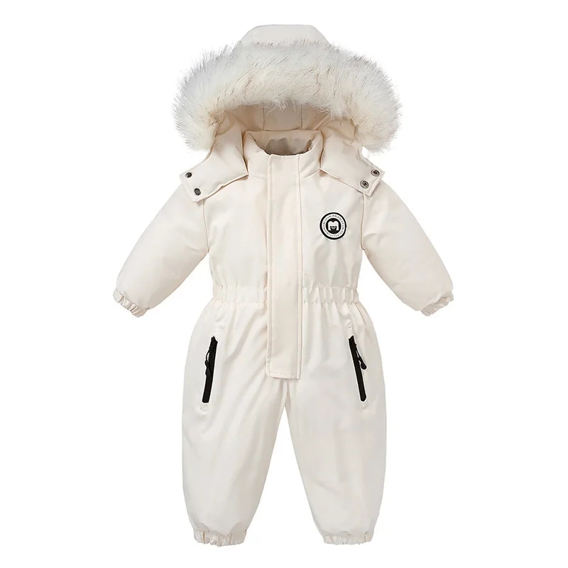 Kids Outdoor Jumpsuit - ชุดกันหนาวสำหรับเด็กอายุ 2-5 ปี ชุดหมีหนาอุ่นสำหรับเด็กทารก เด็กหญิง เด็กชาย