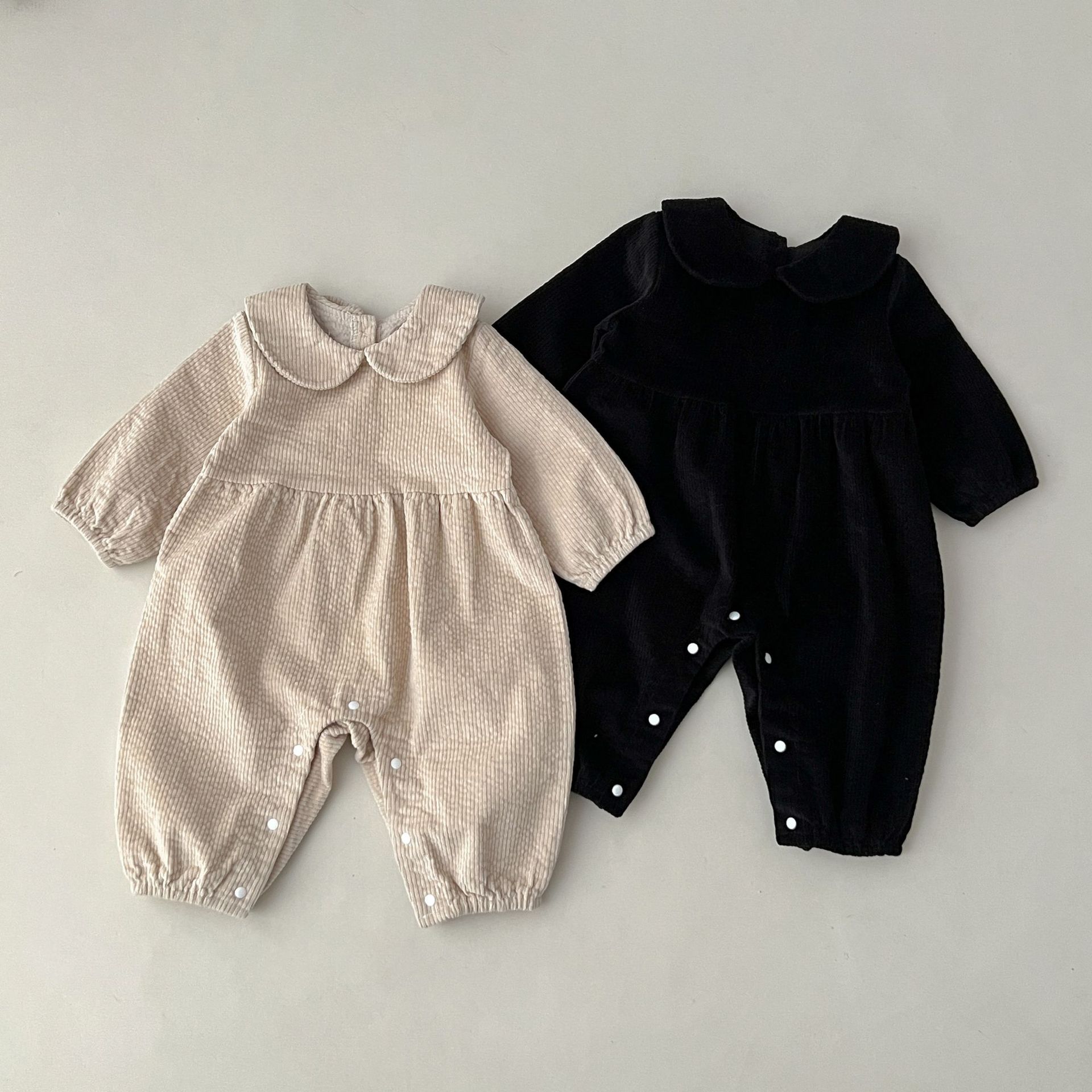 ชุดหมีแขนยาวผ้าลูกฟูกผ้าลูกฟูก - Kids Outdoor Jumpsuit บทวิจารณ์และราคา