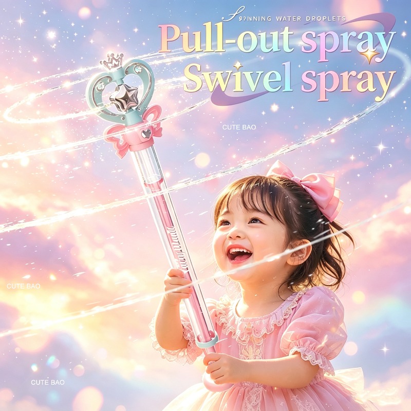 ปืนฉีดน้ำรูปไม้กายสิทธิ์ ของเล - Kids Outdoor Water Play บทวิจารณ์และราคา