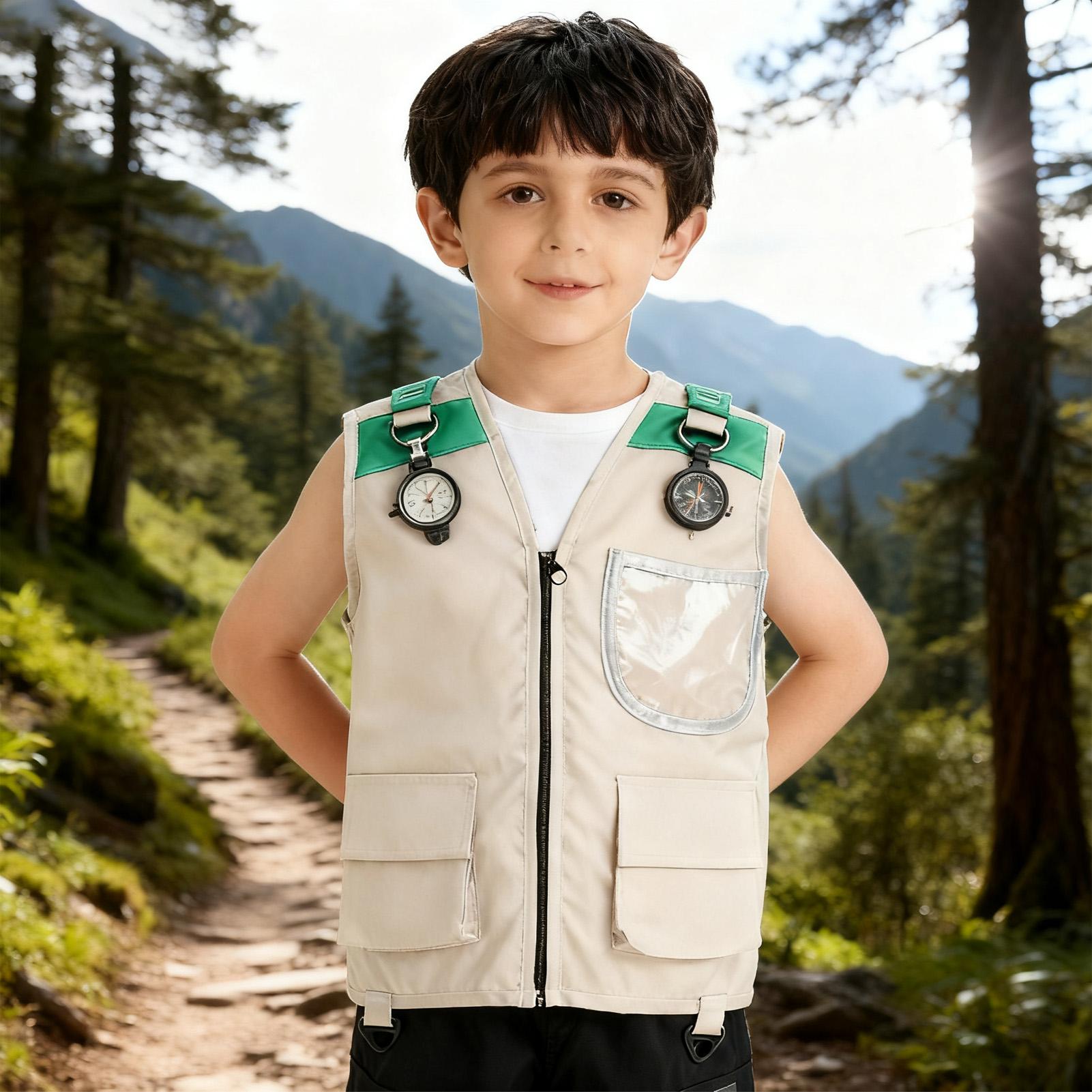 ชุดเสื้อกั๊กนักสำรวจสำหรับเด็ก - Kids Outdoor Adventure Kit บทวิจารณ์และราคา