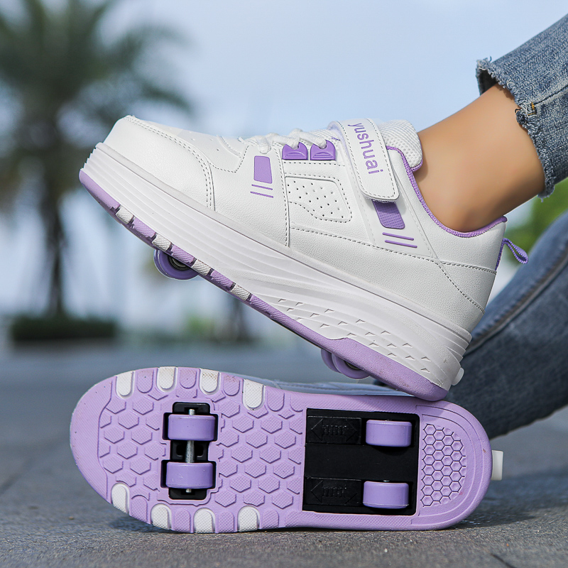 Roller Skates เด็ก 4 ล้อรองเท้ - Kids Outdoor Quad บทวิจารณ์และราคา