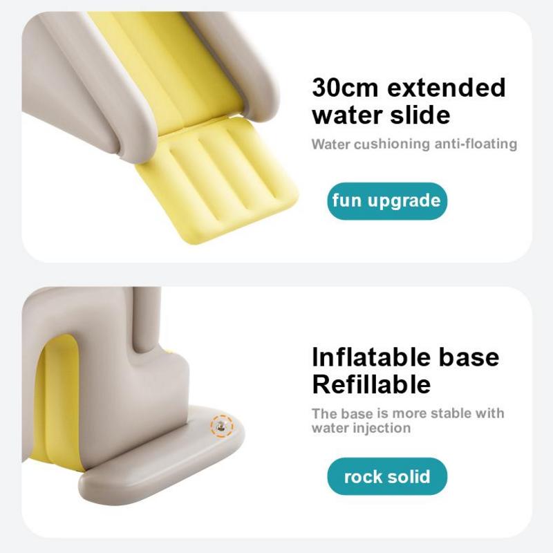 สไลเดอร์เป่าลมว่ายน้ำสำหรับเด็ - Kids Outdoor Water Play บทวิจารณ์และราคา