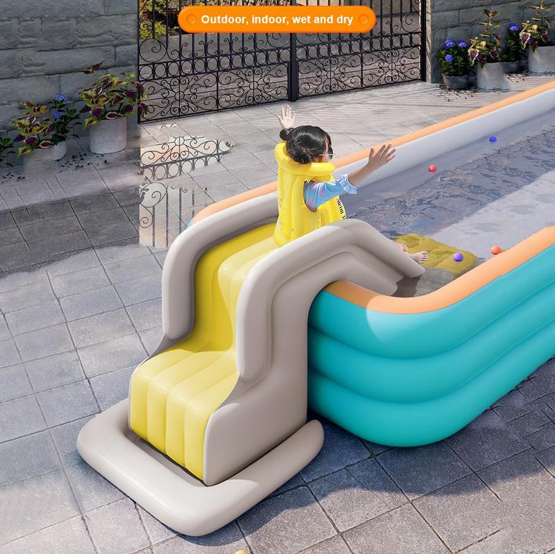 สไลเดอร์เป่าลมว่ายน้ำสำหรับเด็ - Kids Outdoor Water Play บทวิจารณ์และราคา