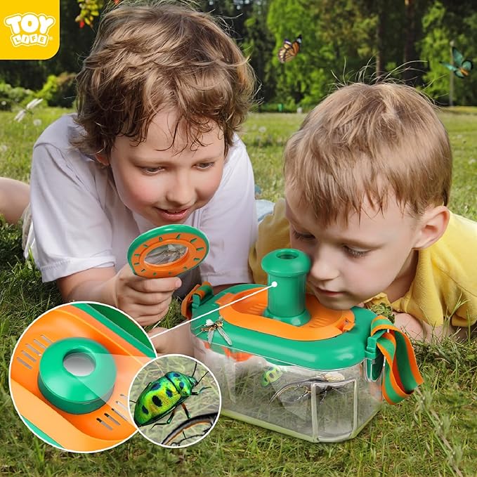 ชุดดักจับแมลงและผีเสื้อสำหรับเ - Kids Outdoor Adventure Kit บทวิจารณ์และราคา