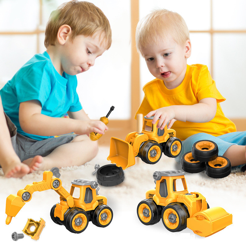 Nut Disassembly Loading Unload - Kids Outdoor Excavator บทวิจารณ์และราคา