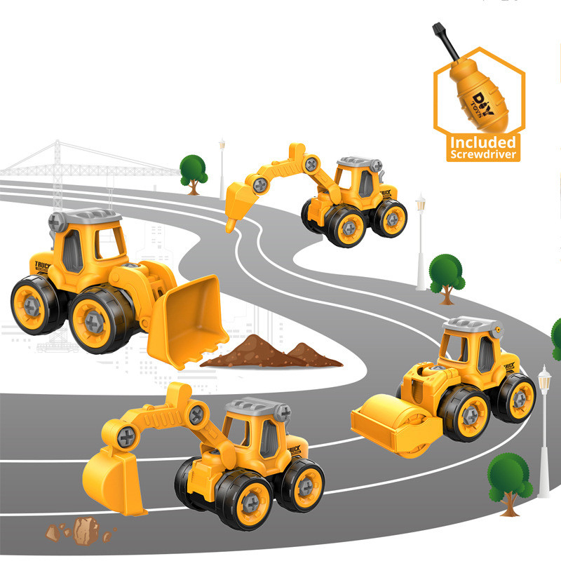Nut Disassembly Loading Unload - Kids Outdoor Excavator บทวิจารณ์และราคา