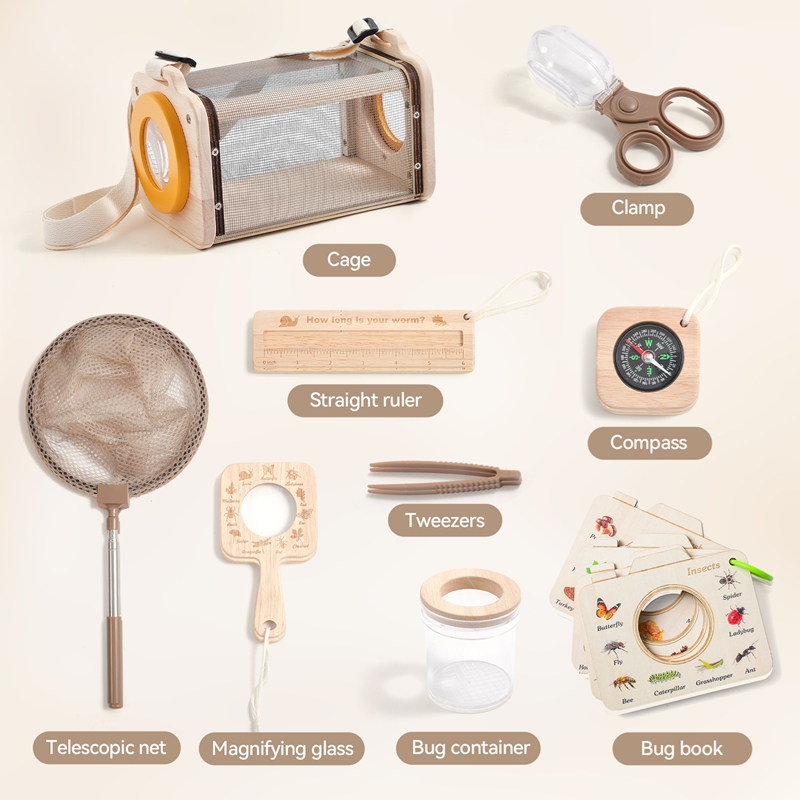 ชุดสำรวจกลางแจ้งสำหรับเด็ก ชุด - Kids Outdoor Adventure Kit บทวิจารณ์และราคา