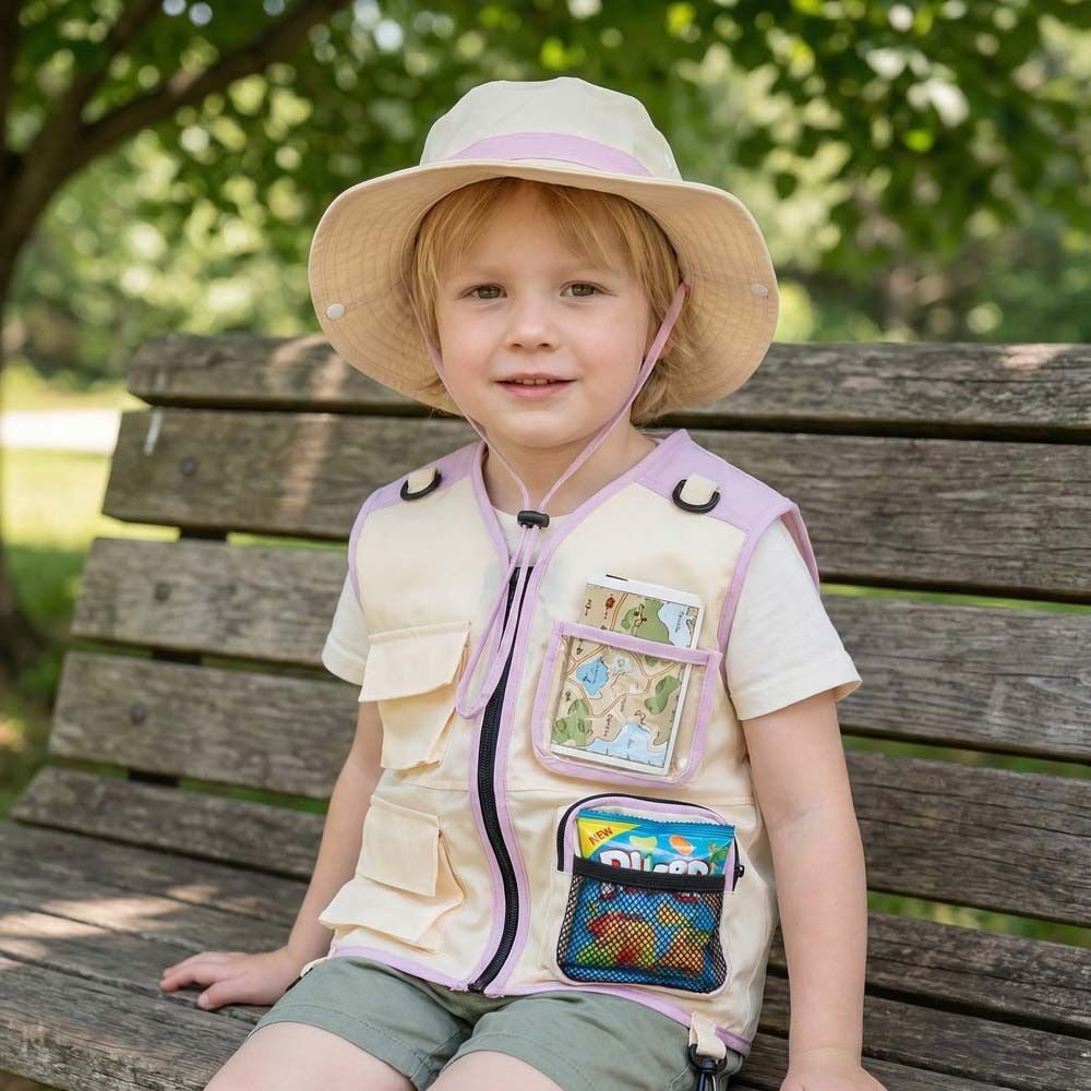 เสื้อผ้าฤดูร้อน เสื้อกั๊กเด็กน - Kids Outdoor Adventure Kit บทวิจารณ์และราคา