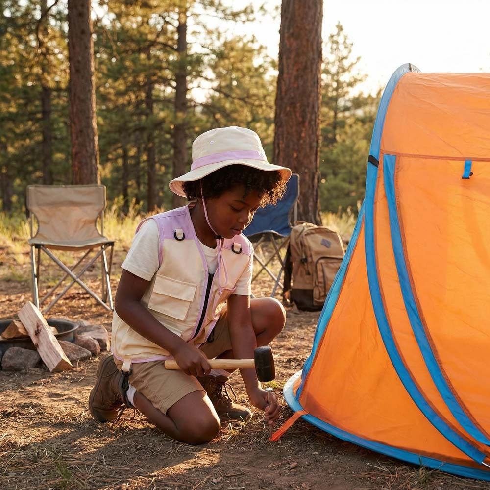เสื้อผ้าฤดูร้อน เสื้อกั๊กเด็กน - Kids Outdoor Adventure Kit บทวิจารณ์และราคา