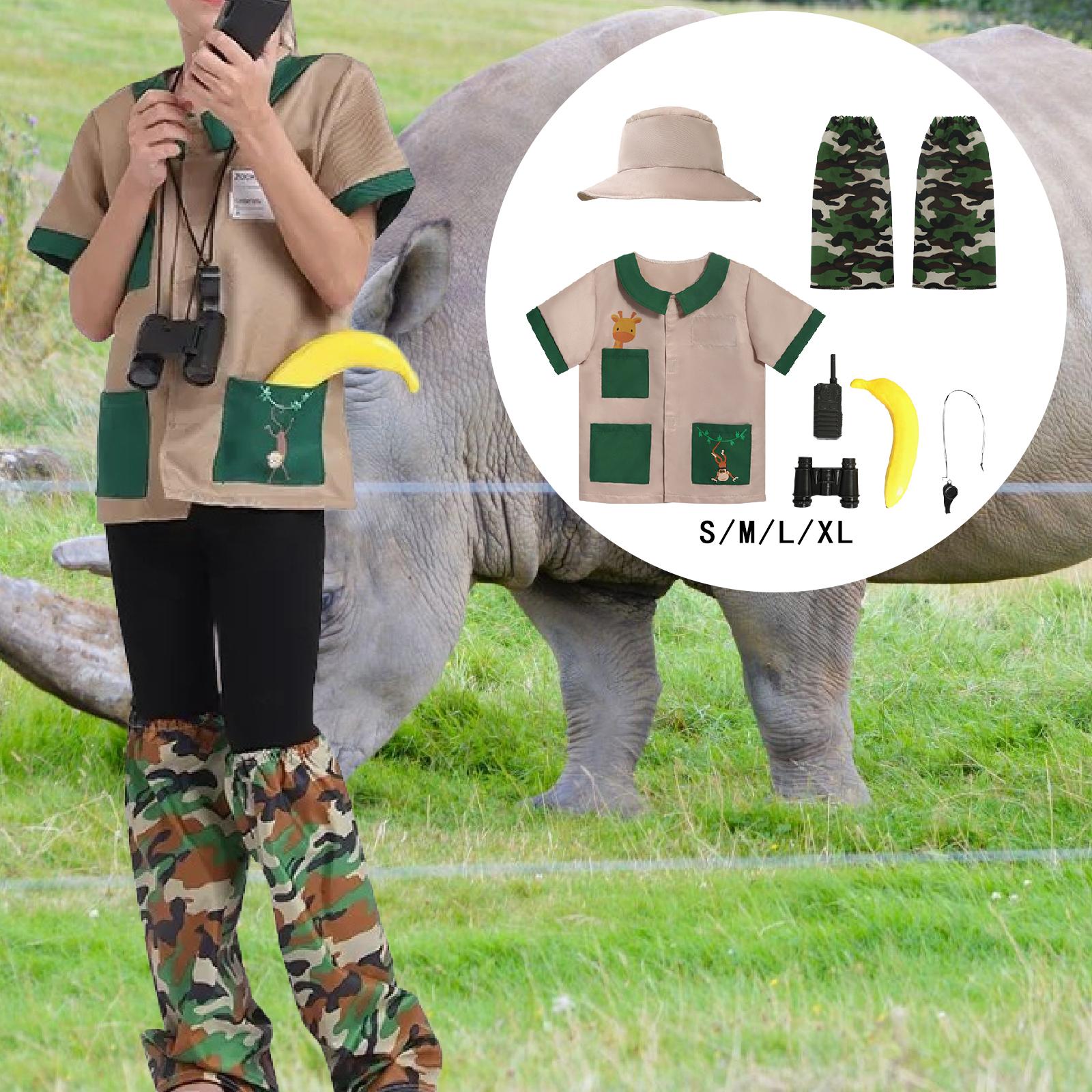 ชุดเครื่องแต่งกายนักสำรวจสำหรั - Kids Outdoor Adventure Kit บทวิจารณ์และราคา