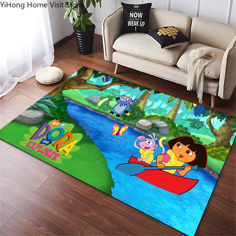 พรมลายการ์ตูน Dora the Explore - Kids Outdoor Chair And Table บทวิจารณ์และราคา