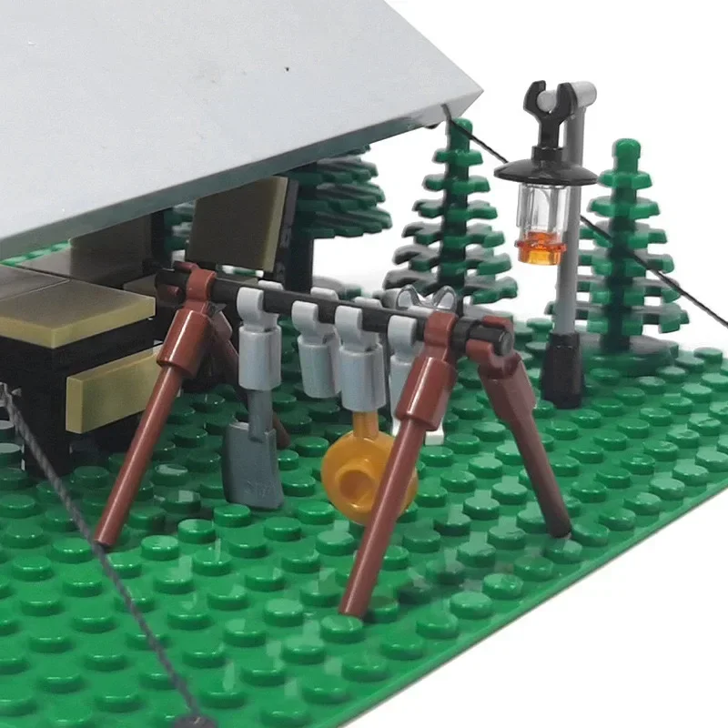 MOC ตั้งแคมป์กลางแจ้งและเต็นท์ - Kids Outdoor Chair And Table บทวิจารณ์และราคา