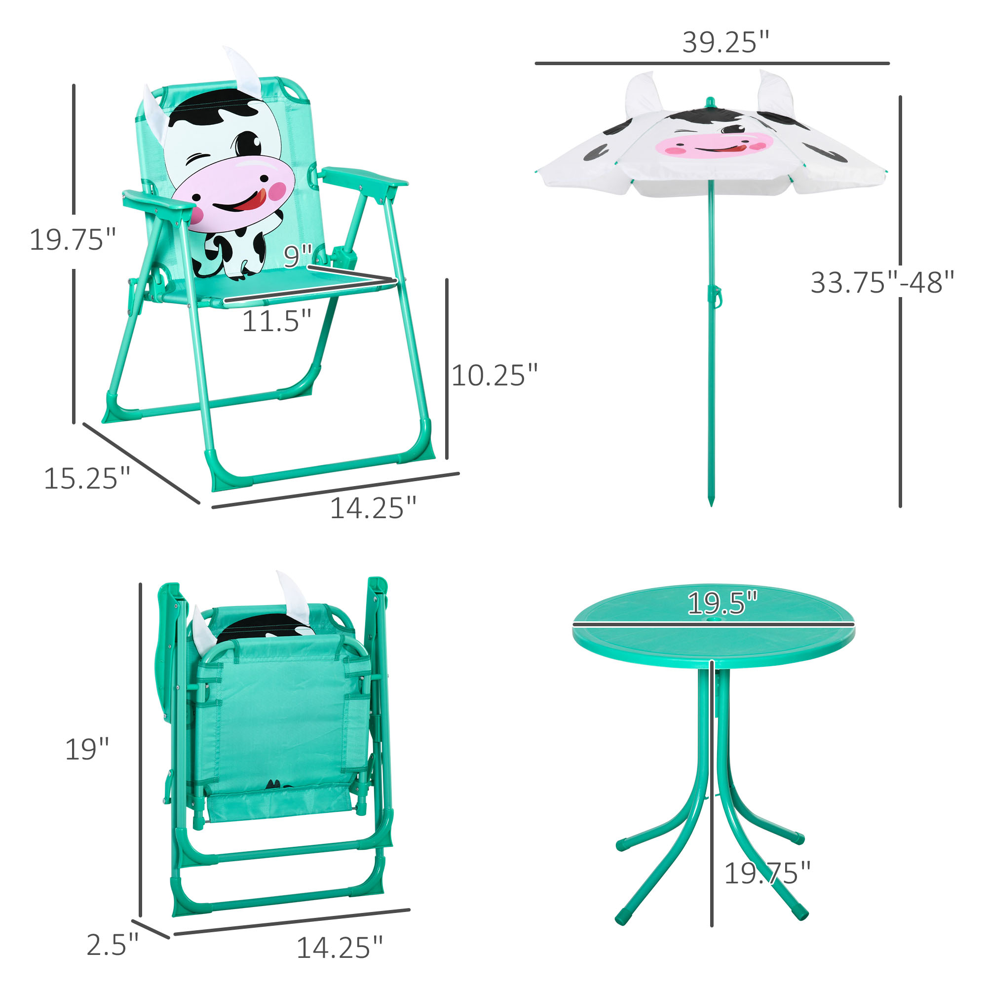 ชุดโต๊ะและเก้าอี้สำหรับเด็ก, เ - Kids Outdoor Chair And Table บทวิจารณ์และราคา