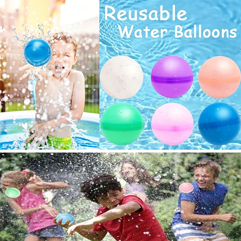 ลูกโป่งน้ำร้อนแบบใช้ซ้ำได้ ของ - Kids Outdoor Water Play บทวิจารณ์และราคา