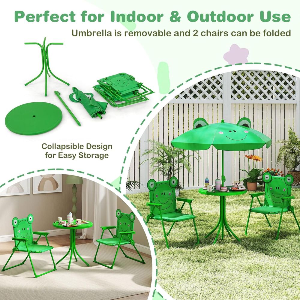 โต๊ะปิกนิกเด็กปรับระดับความสูง - Kids Outdoor Chair And Table บทวิจารณ์และราคา