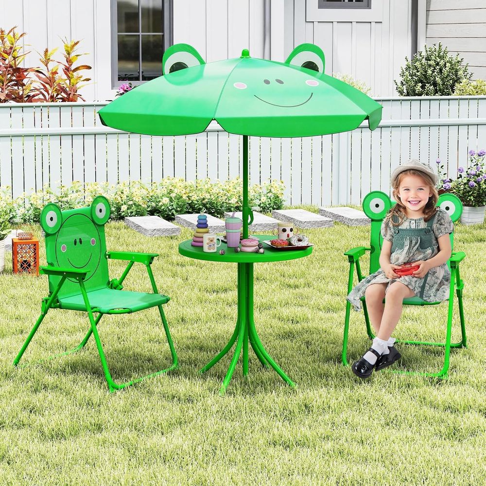 โต๊ะปิกนิกเด็กปรับระดับความสูง - Kids Outdoor Chair And Table บทวิจารณ์และราคา