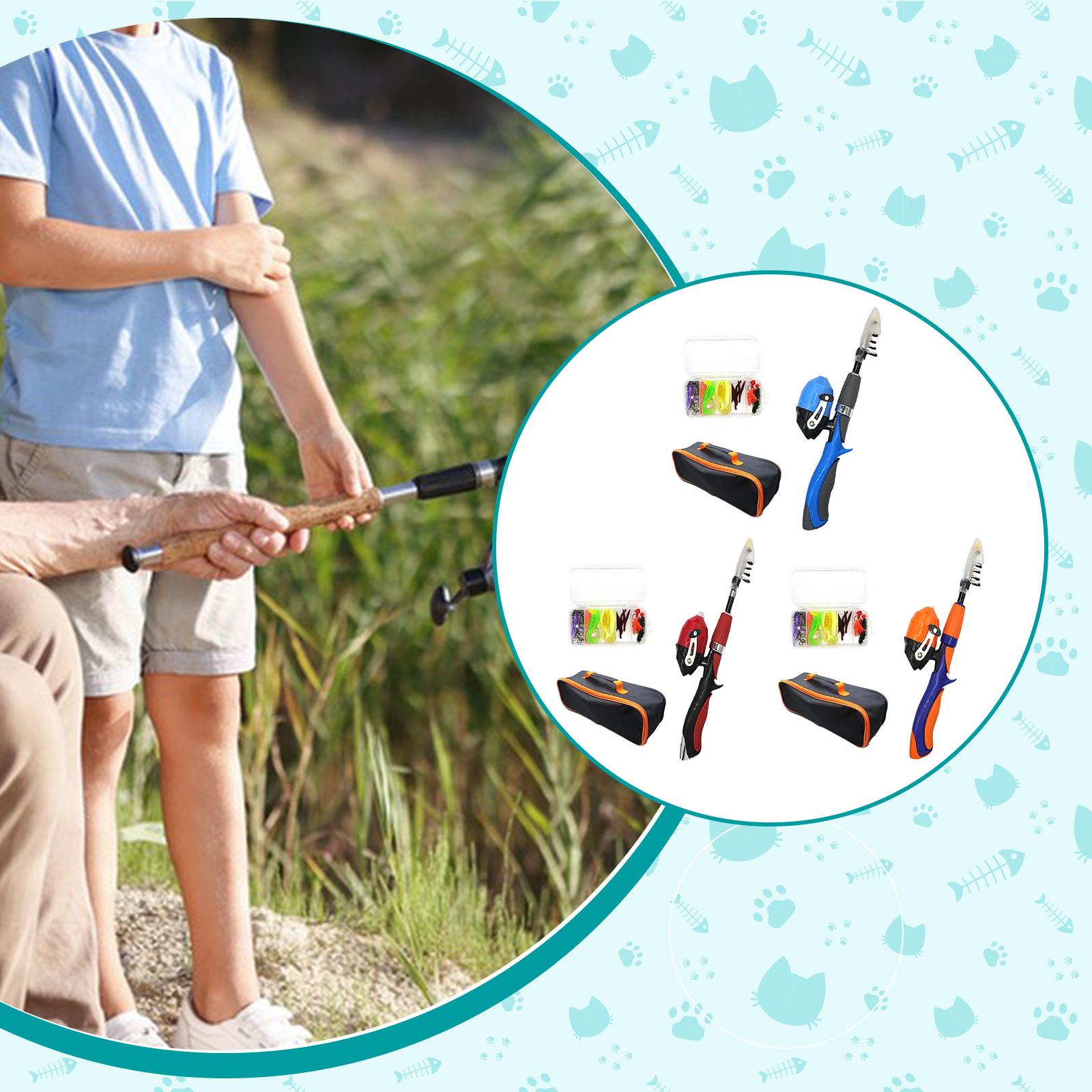 ชุดคันเบ็ดตกปลาขนาดเล็กแบบพกพา - Kids Outdoor Adventure Kit บทวิจารณ์และราคา