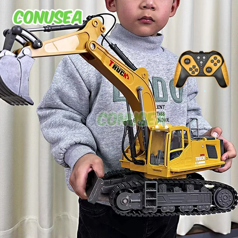 12/15/17CH Rc Excavator รถบรรท - Kids Outdoor Excavator บทวิจารณ์และราคา