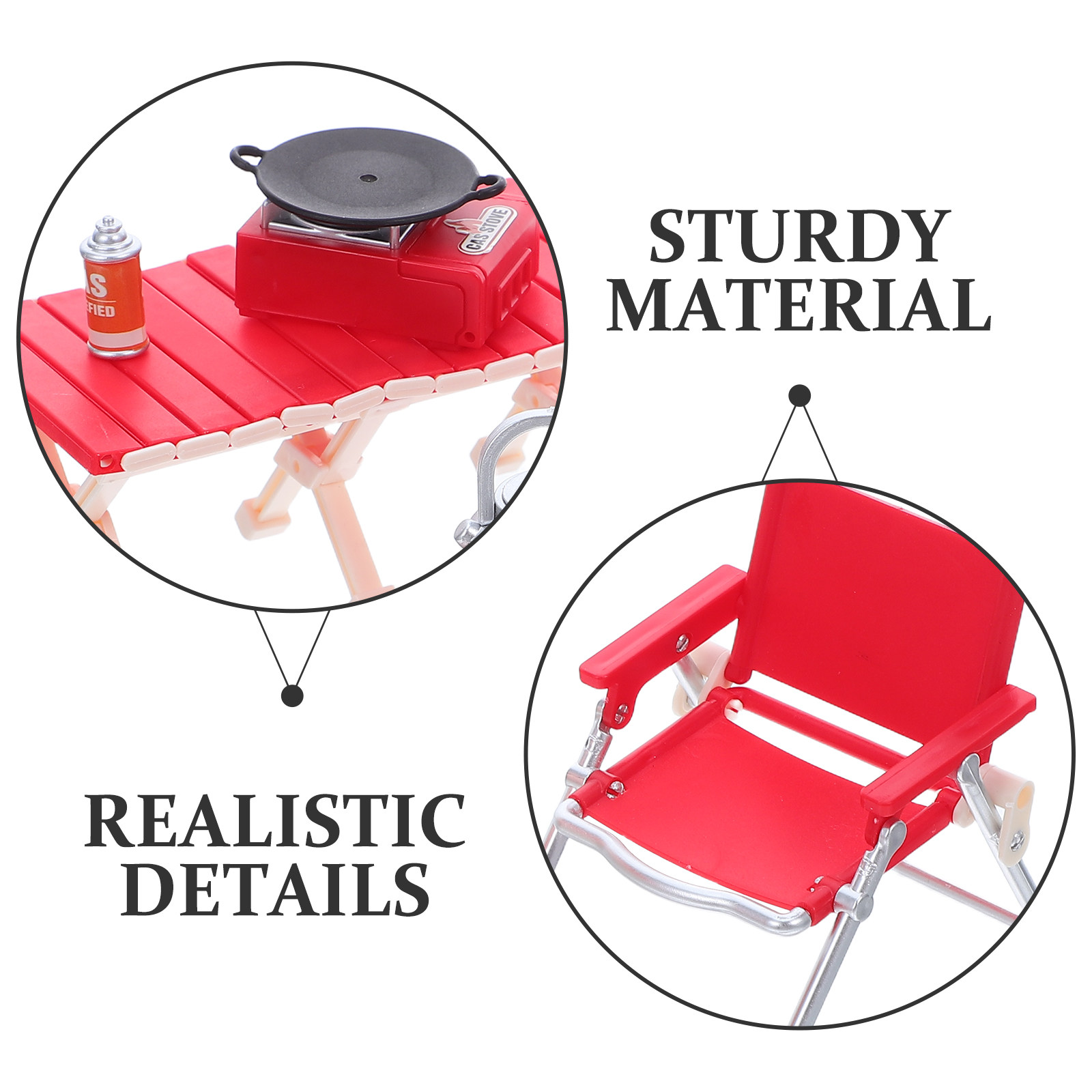 ชุดอุปกรณ์ตั้งแคมป์ขนาดเล็ก 1  - Kids Outdoor Chair And Table บทวิจารณ์และราคา